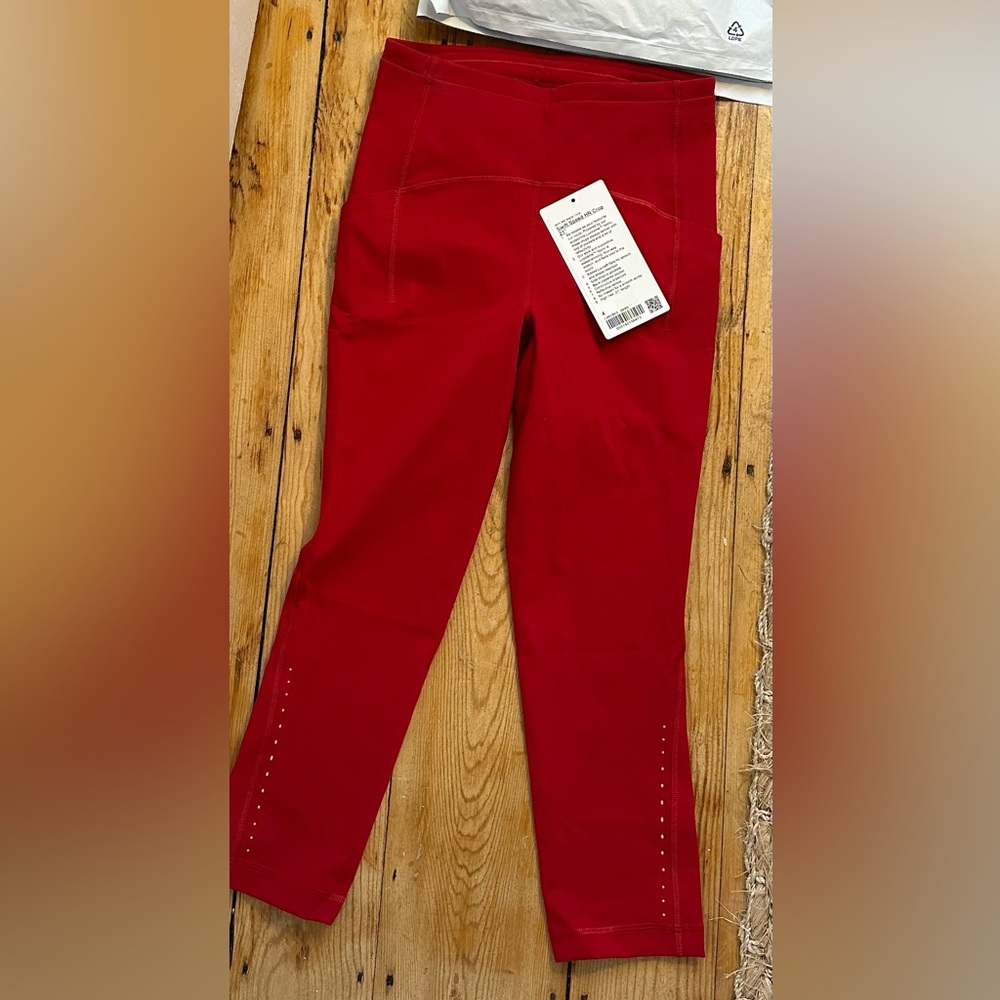 Lululemon Swift Speed High Rise Crop leggings